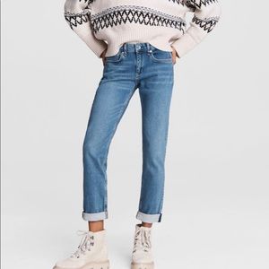 NEW Rag & Bone JEANS Dre - Low Rise Slim Leg Boyfriend in Mission City 26